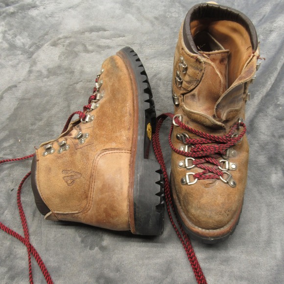 Vasque Womens Hiking Boots 7.5 B Steel Toe Leather...